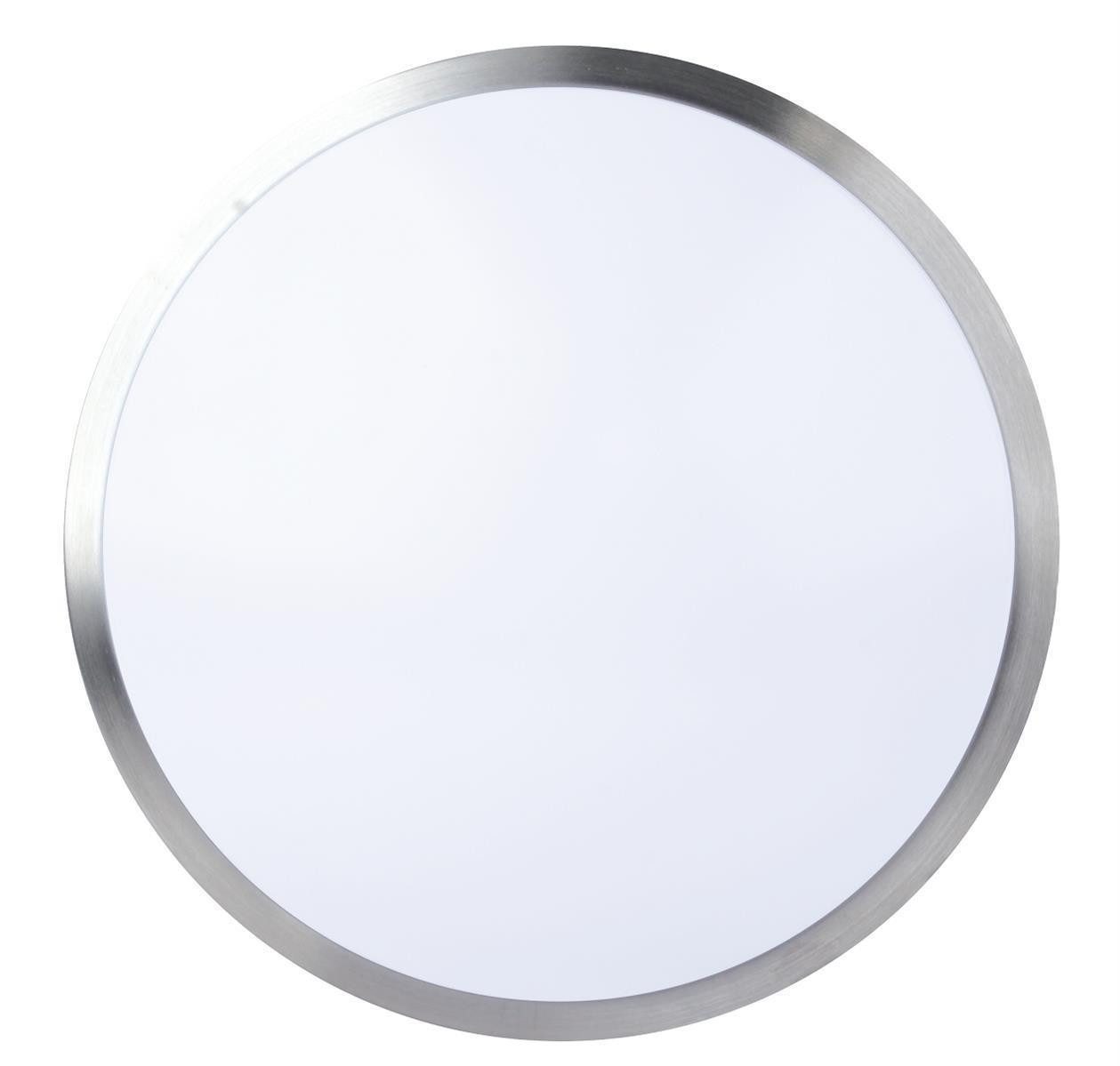 DOTLUX LED Deckenleuchte DOTLUX LED-Leuchte LUNAsilver-pioneer Ø490mm 20W+20W+4.9W COLORselect