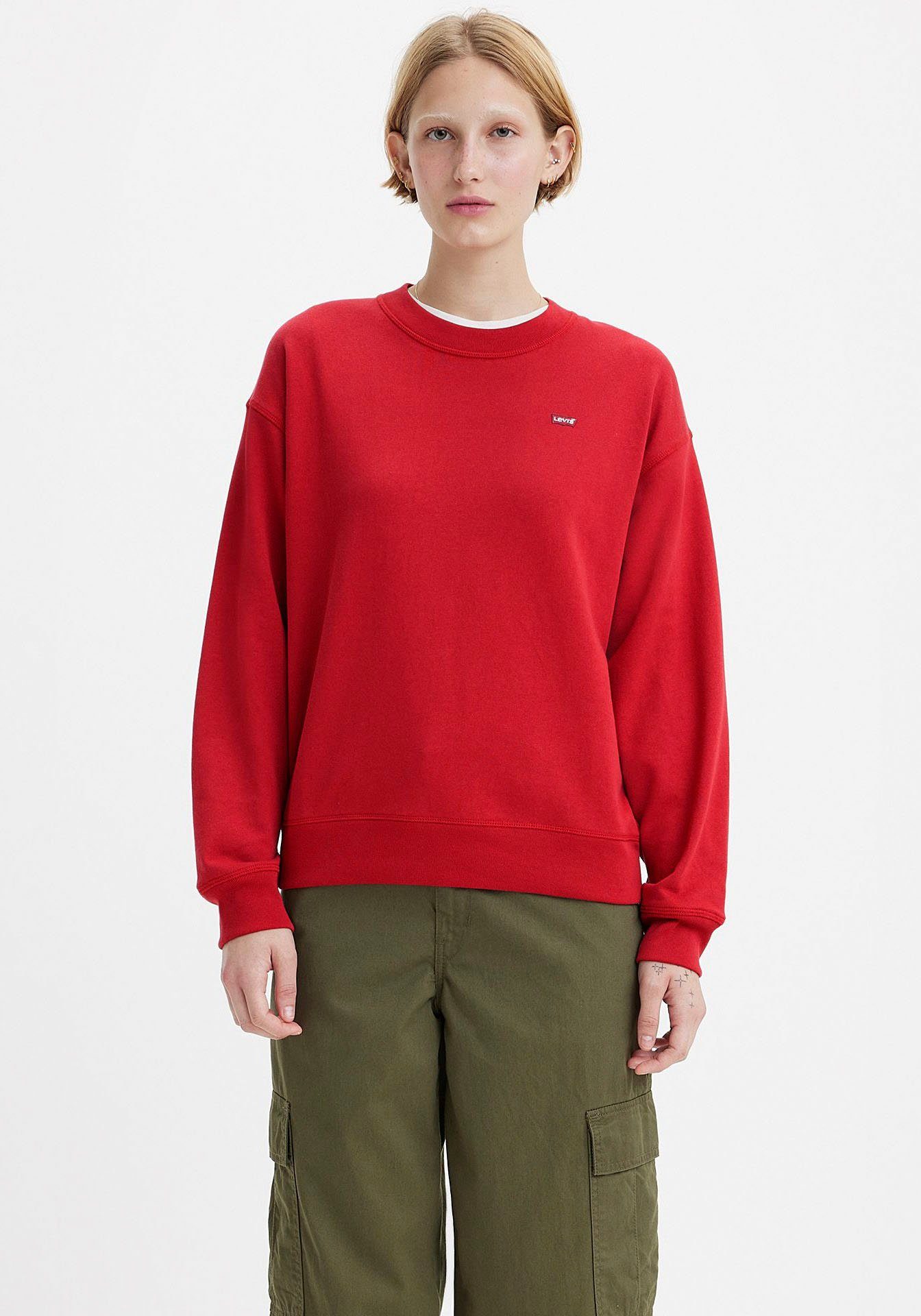 Levi's® Sweatshirt Standard Crew mit kleinem Batwing -Logo