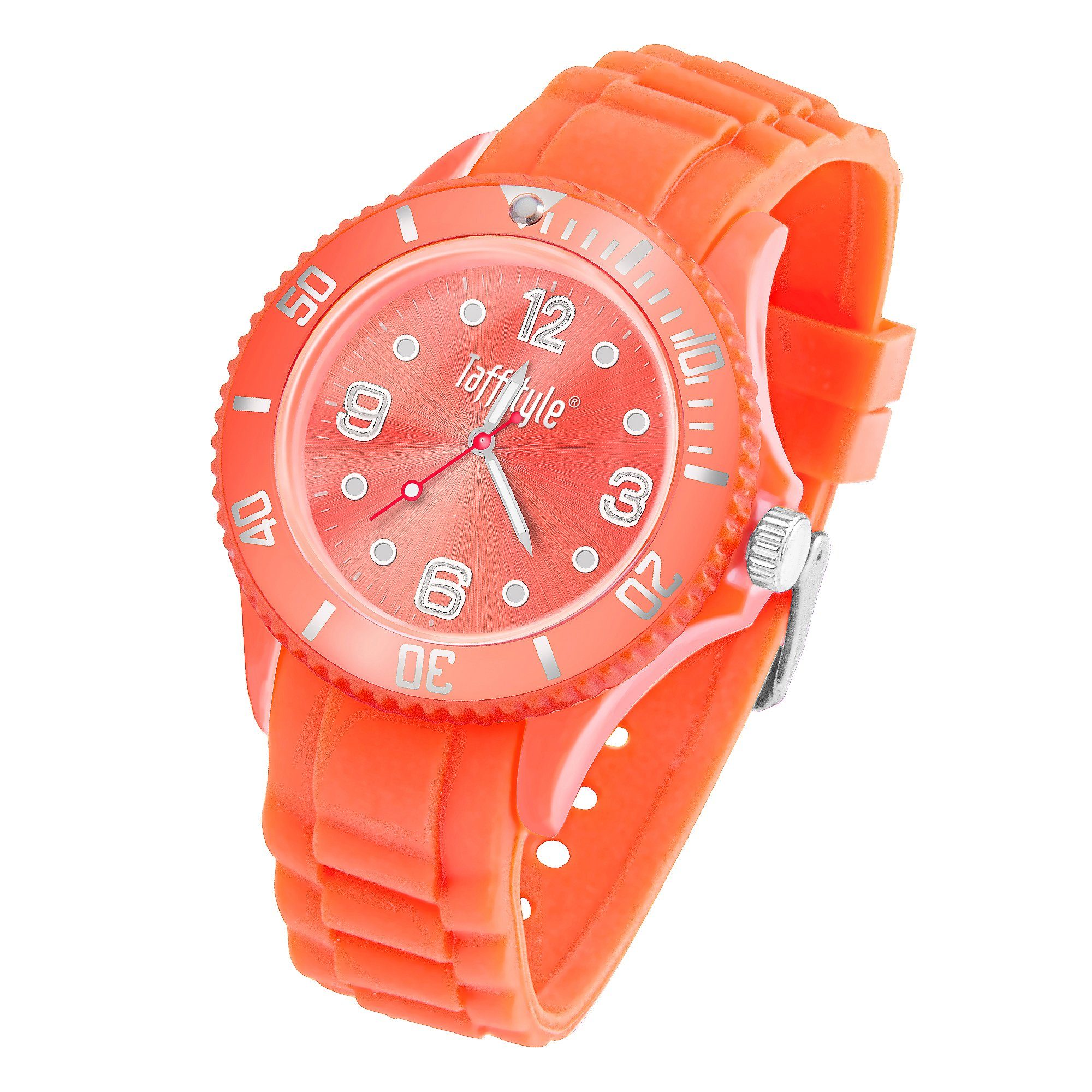 Quarzuhr Armbanduhr Silikon Analog Quarz Farbige Sport Uhr