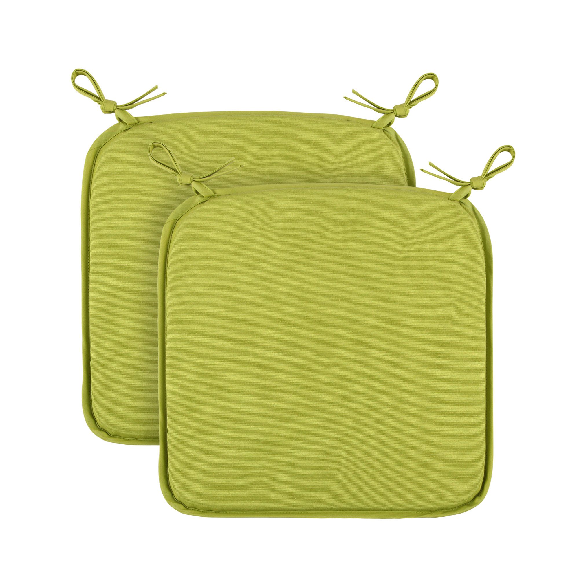 Bestlivings Stuhlkissen mit Haltebändern Canvas, 38x38cm, robust, Mischgewebe, Indoor & Outdoor