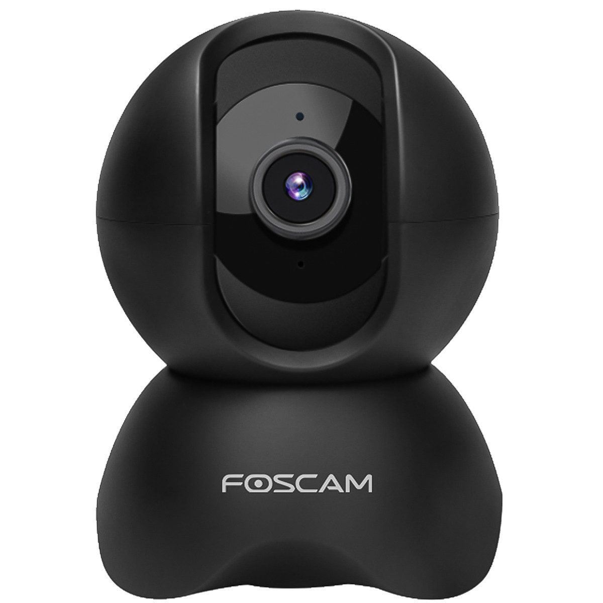 Foscam Überwachungskamera FOSCAM X5 5 MP Super HD WLAN schwenkbare und neigbare (Innenbereich, Nachtsicht, P2P-Funktion, 2-Wege-Audio, Micro-SD-Slot)