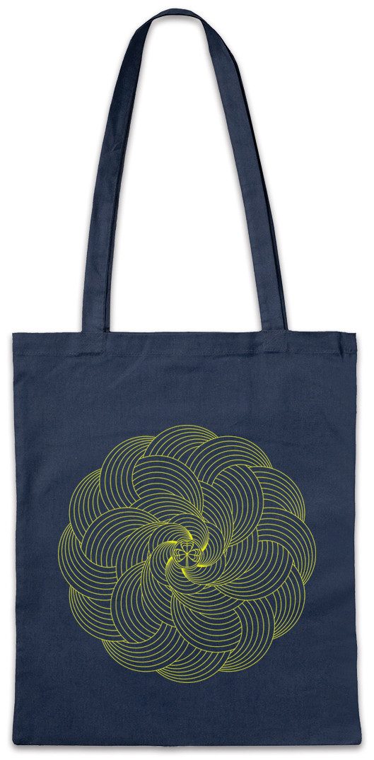 Beuteltasche Mandala X Stofftasche Celtic Kelten Yantra Hinduism Buddhism