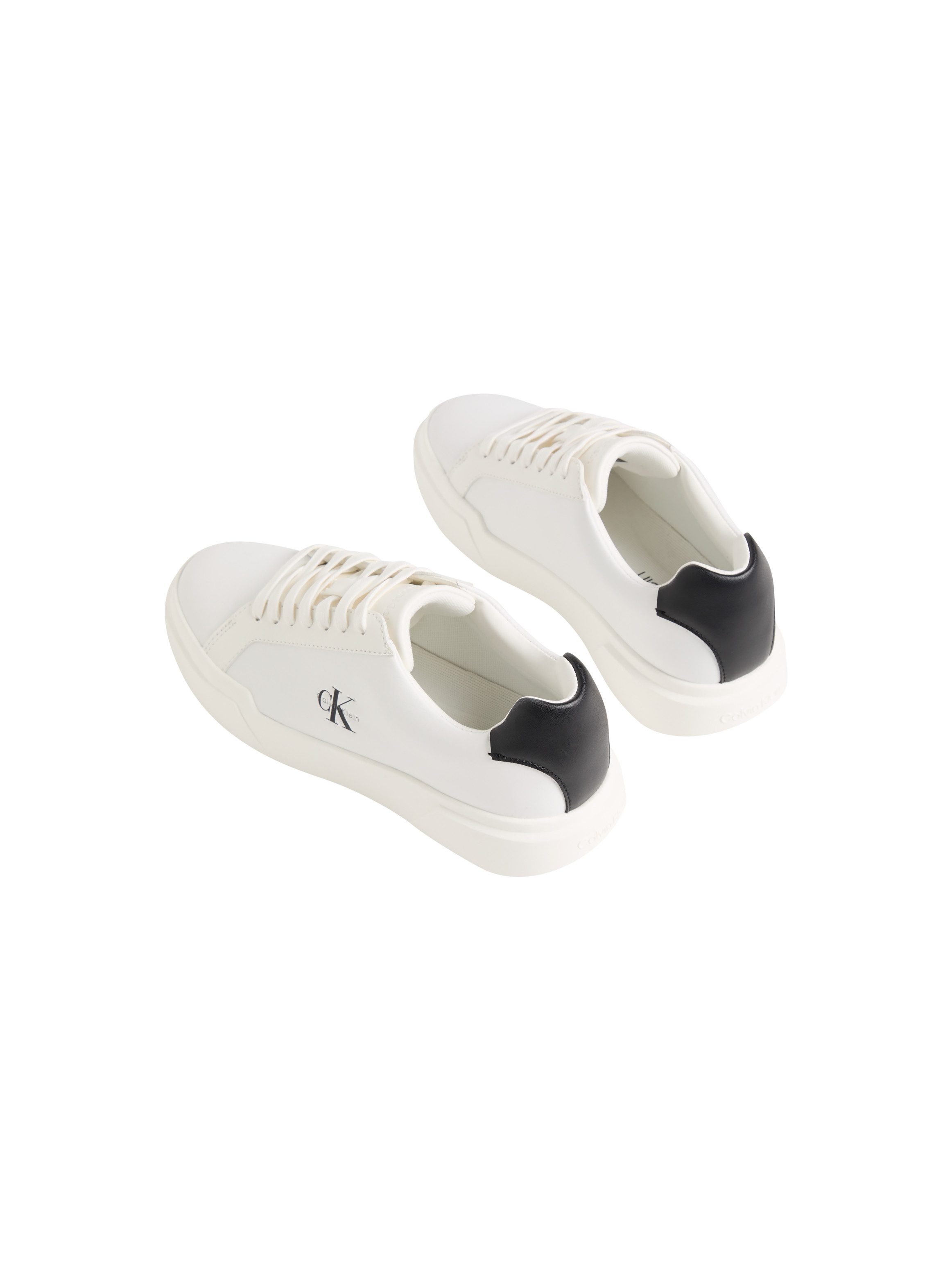Calvin Klein Jeans CHUNKY CUPSOLE LACEUP LTH Plateausneaker Schnürschuh, Halbschuh mit CK-Logoprägung