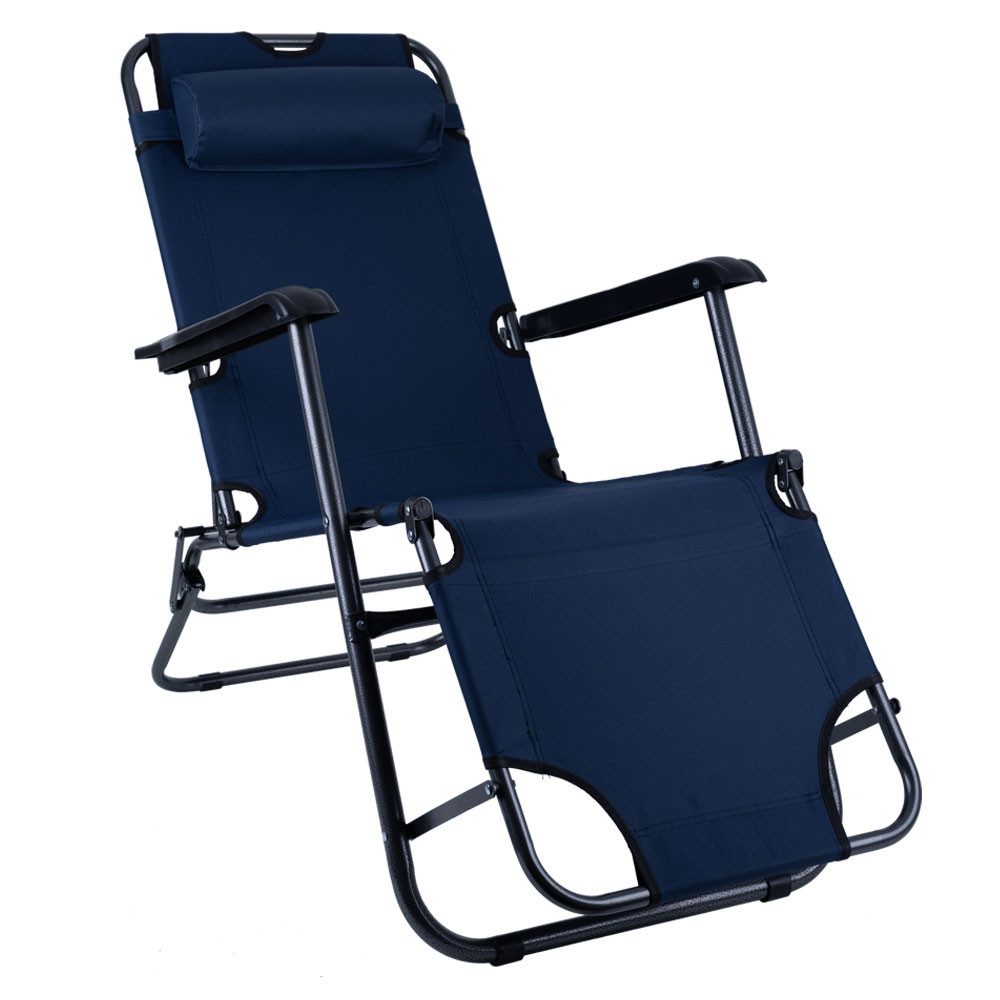 etc-shop Klappstuhl, Campingstuhl Klappstuhl mit Kopfkissen günstig online kaufen