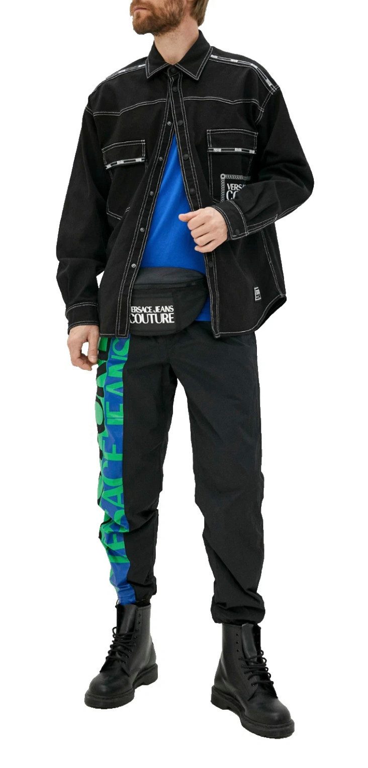 Versace Langarmhemd Regalia Baroque Hemd-Jacke Overhemd Unisex Loose Fit Statement-Piece mit ikonischer Regalia-Ästhetik