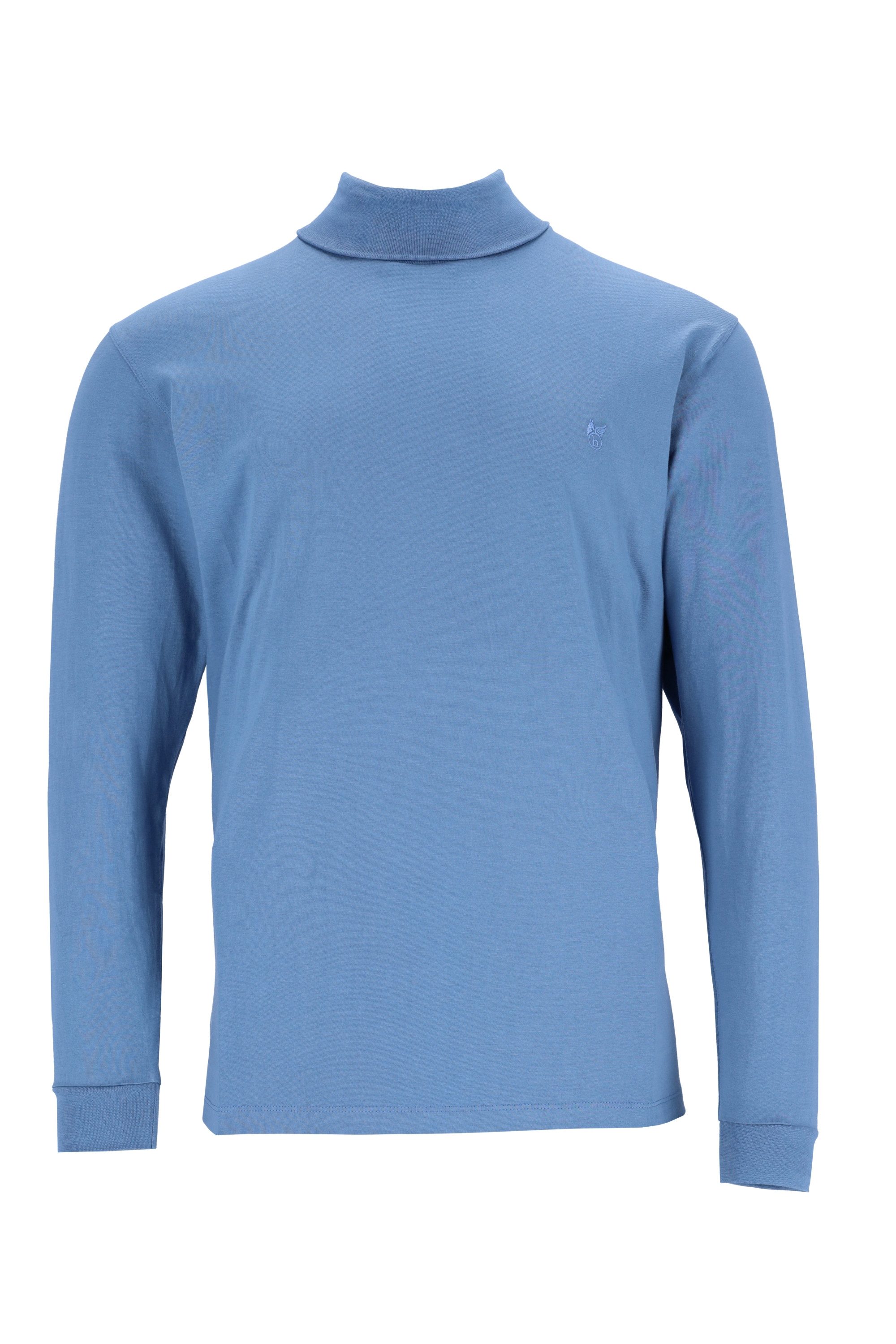 Hajo T-Shirt H Rollkragenshirt, StickereiHeavy Jersey, günstig online kaufen