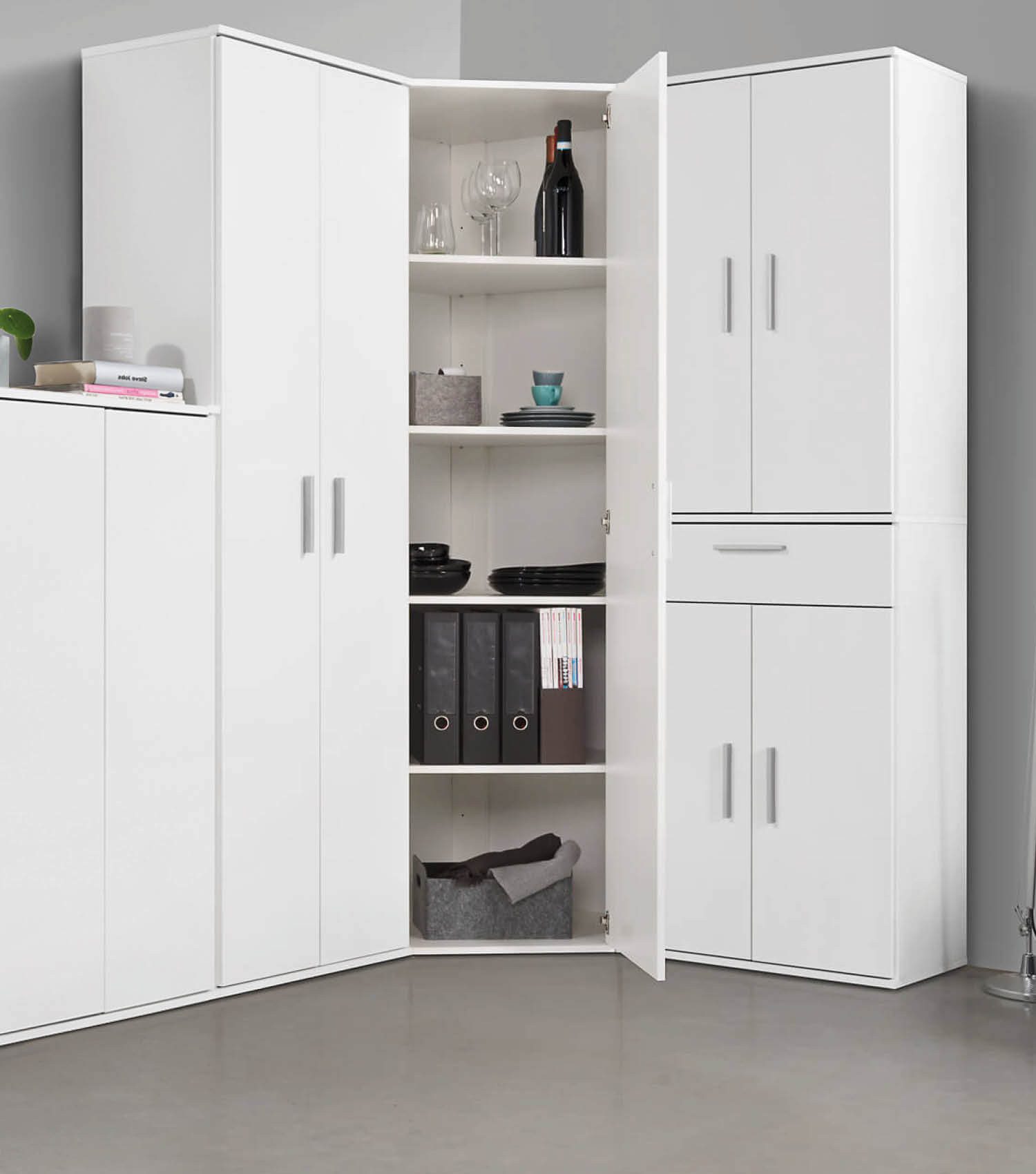 mokebo Mehrzweckschrank Der Lange Eckschrank (64x180 günstig online kaufen