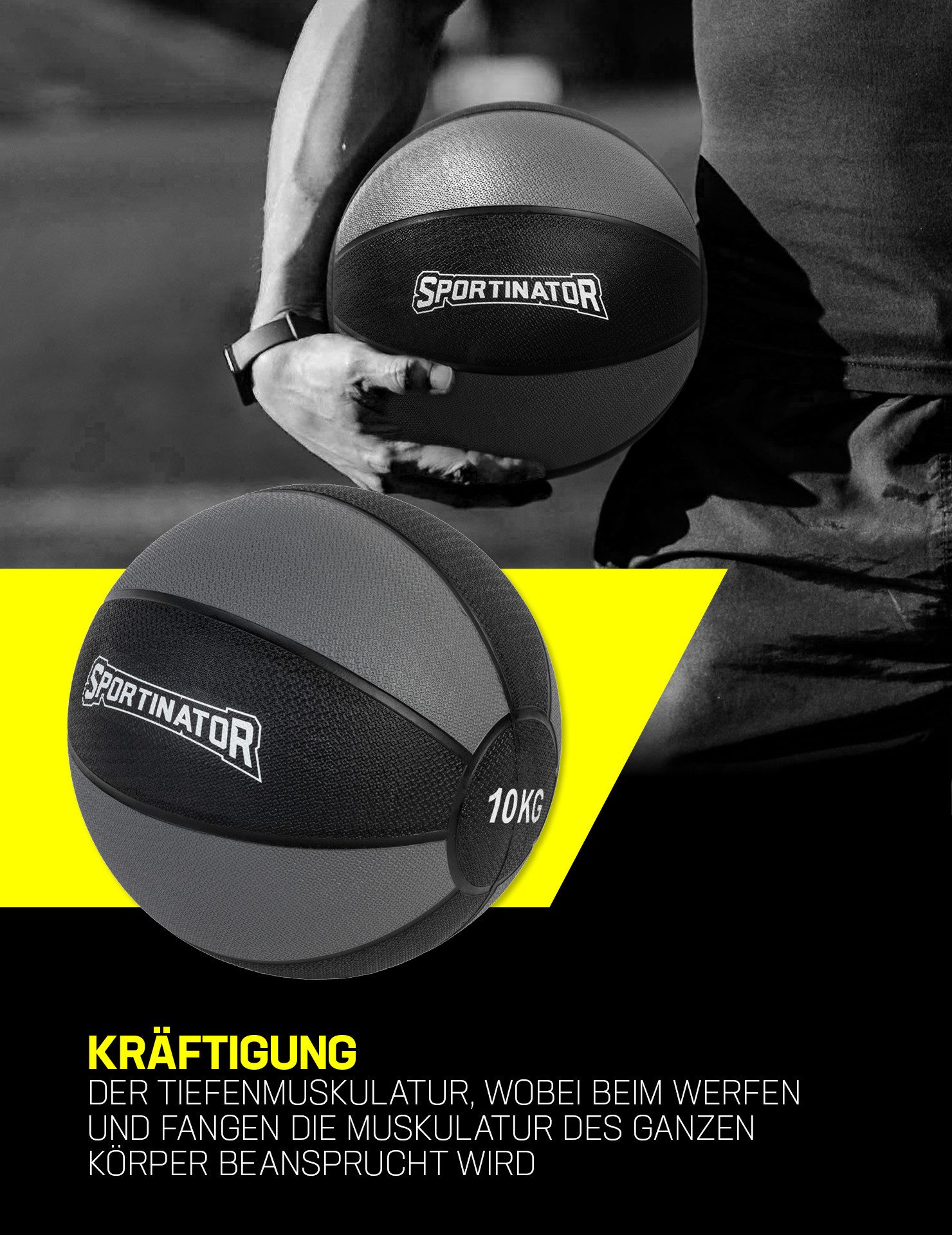 Sportinator Medizinball Trainings Medizinball