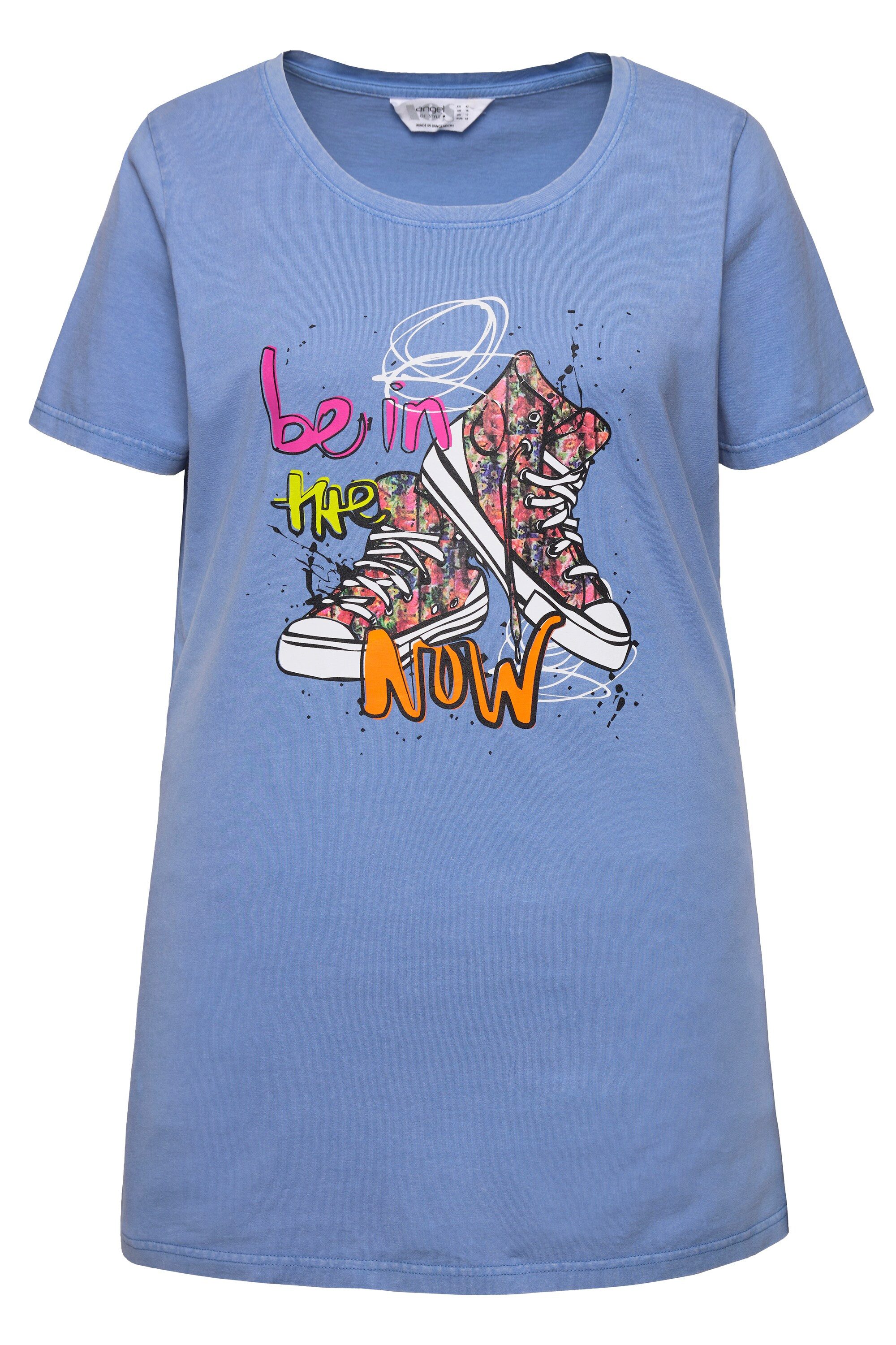 Angel of Style T-Shirt T-Shirt Sneaker-Motiv Rundhals Halbarm günstig online kaufen