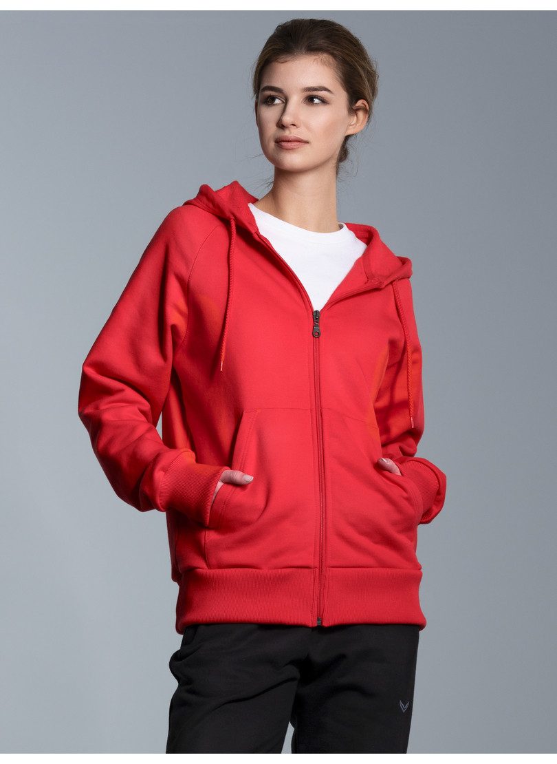 Trigema Sweatjacke TRIGEMA Sweatjacke mit Kapuze (1-tlg)