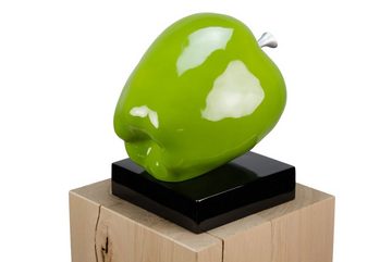 KUNSTLOFT Dekofigur An Apple a Day 32x31x23.5 cm, handgefertigte Figur aus Kunststein