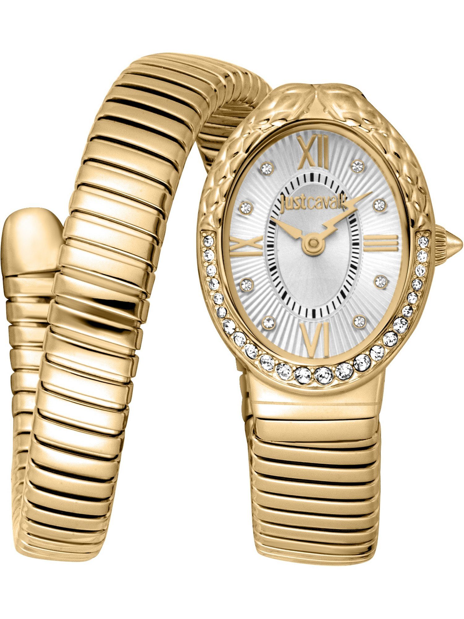 Chronograph Just Cavalli Damen-Uhren Analog Quarz
