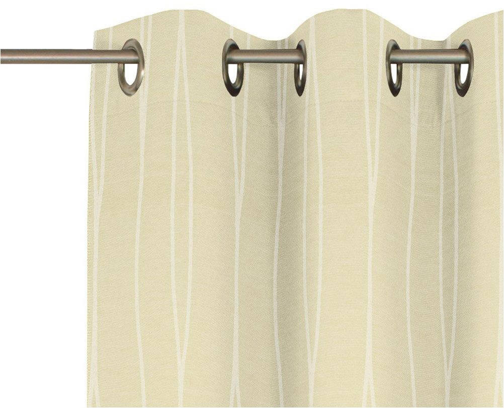 Wirth Vorhang LANGWASSER (1 St), Ösen, blickdicht, Jacquard