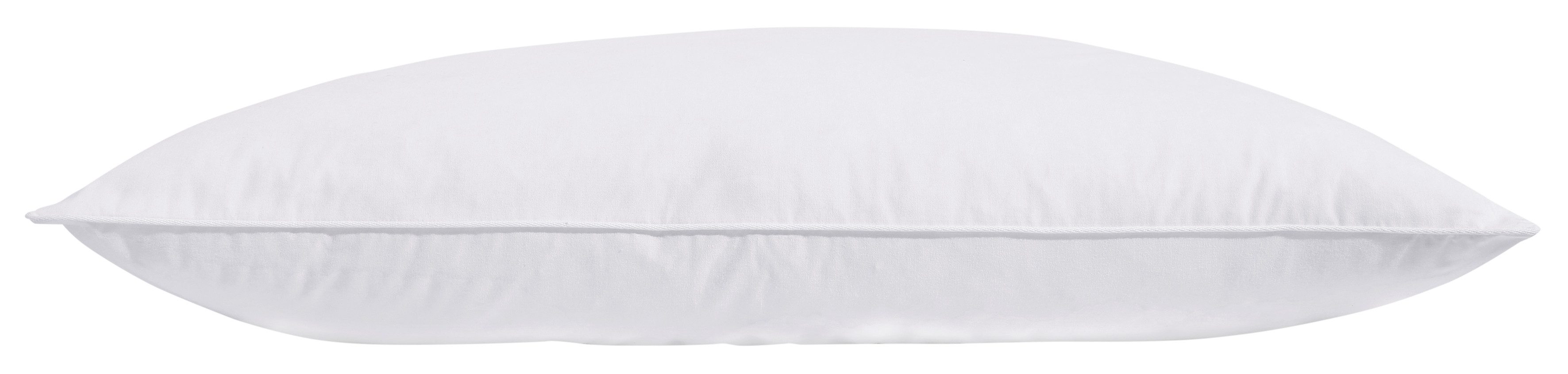 OTTO home Federkopfkissen Ulani, Kopfkissen 40x80 cm und 80x80 cm, Füllung: 85% Federn & 15% Daunen, Bezug: Baumwolle, Seitenschläfer, Rückenschläfer, Kissen Al – Bild 2 von 5