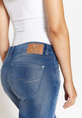 ANGELS Straight-Jeans Jeans Dolly 2.0 mit Winter Denim