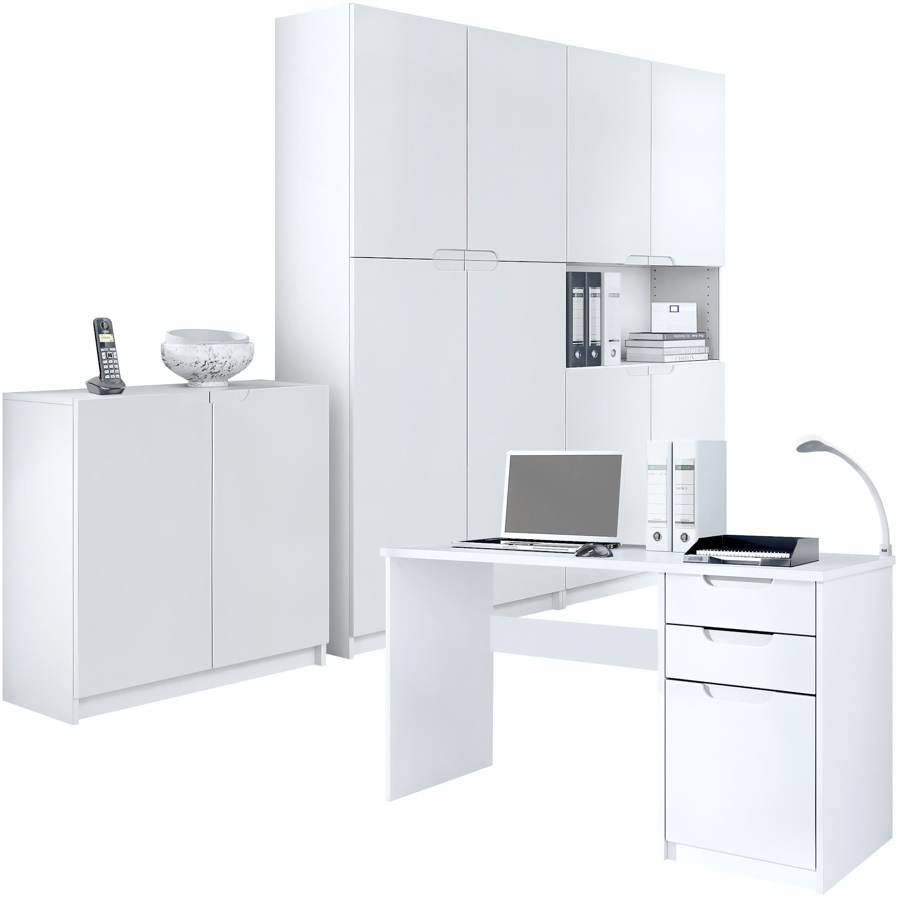 Vladon Aktenschrank Logan (Büromöbel-Set, mit 1 günstig online kaufen