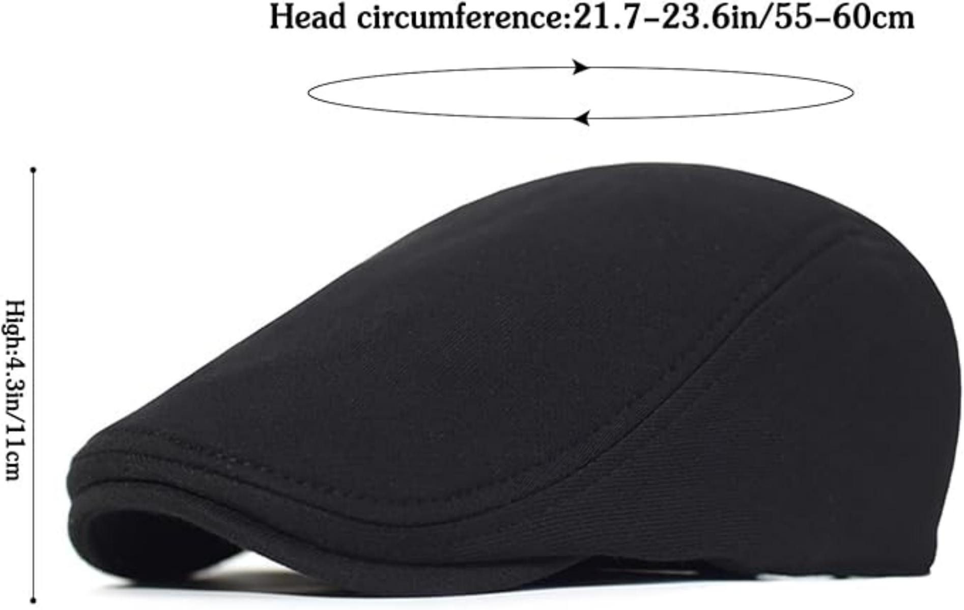 Bextsrack Flat Cap Schirmmütze mit Schirm Schiebermütze Barett Cap günstig online kaufen