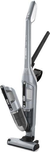 BOSCH Akku-Stielstaubsauger Flexxo Serie 4 BCH3P210, beutellos, lange Laufzeit, 21.6 V, hohe Saugleistung, integriertes Zubehör