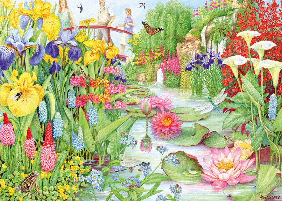 Jumbo Spiele Puzzle Falcon 11282 Flower günstig online kaufen