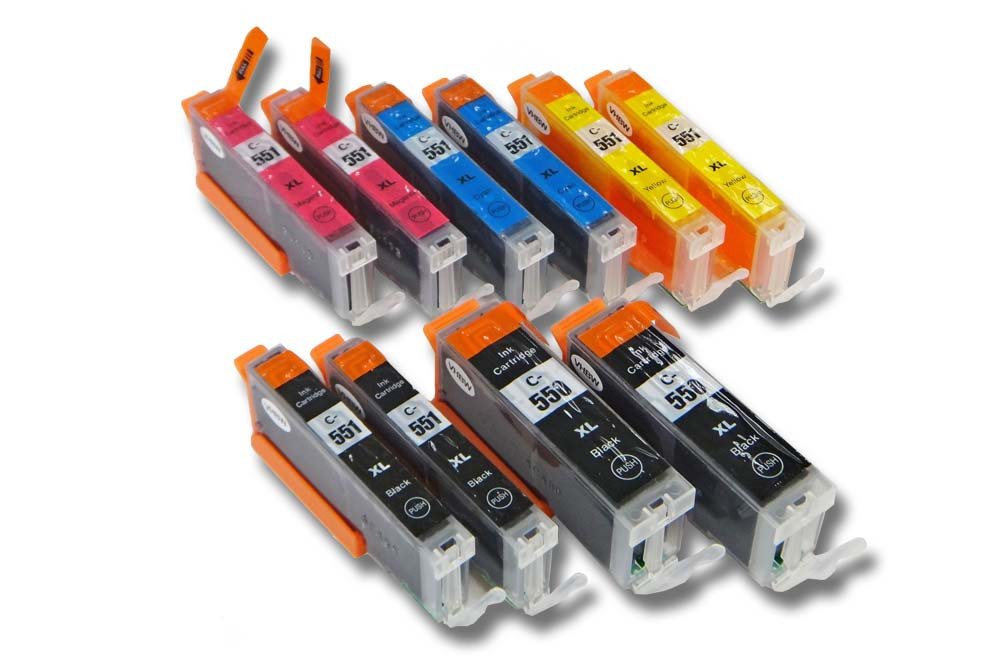 vhbw passend für Canon Pixma MG5655, MG5450, MG5500, IP7250, MG5600, Tintenpatrone