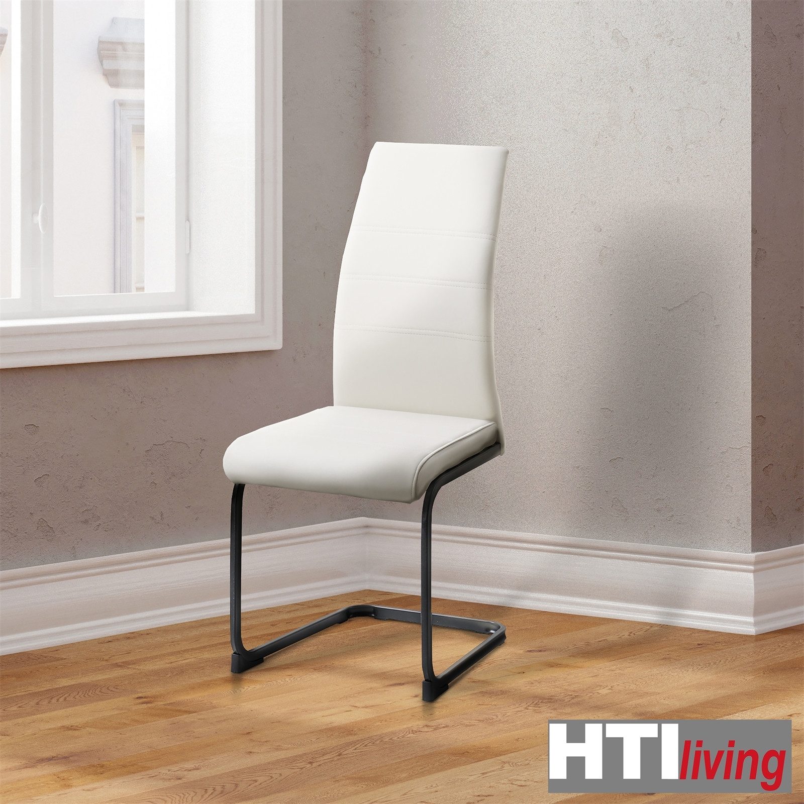 HTI-Living Freischwinger Schwingstuhl SallyP PU Beige günstig online kaufen