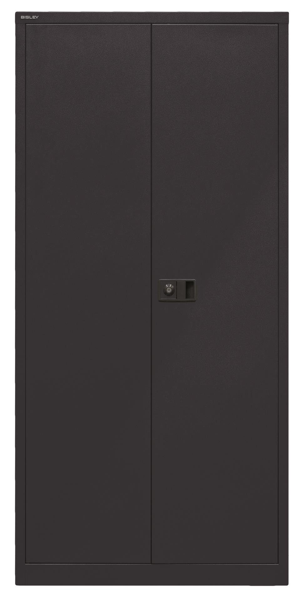 Garderobenschrank Universal 633 schwarz Bisley