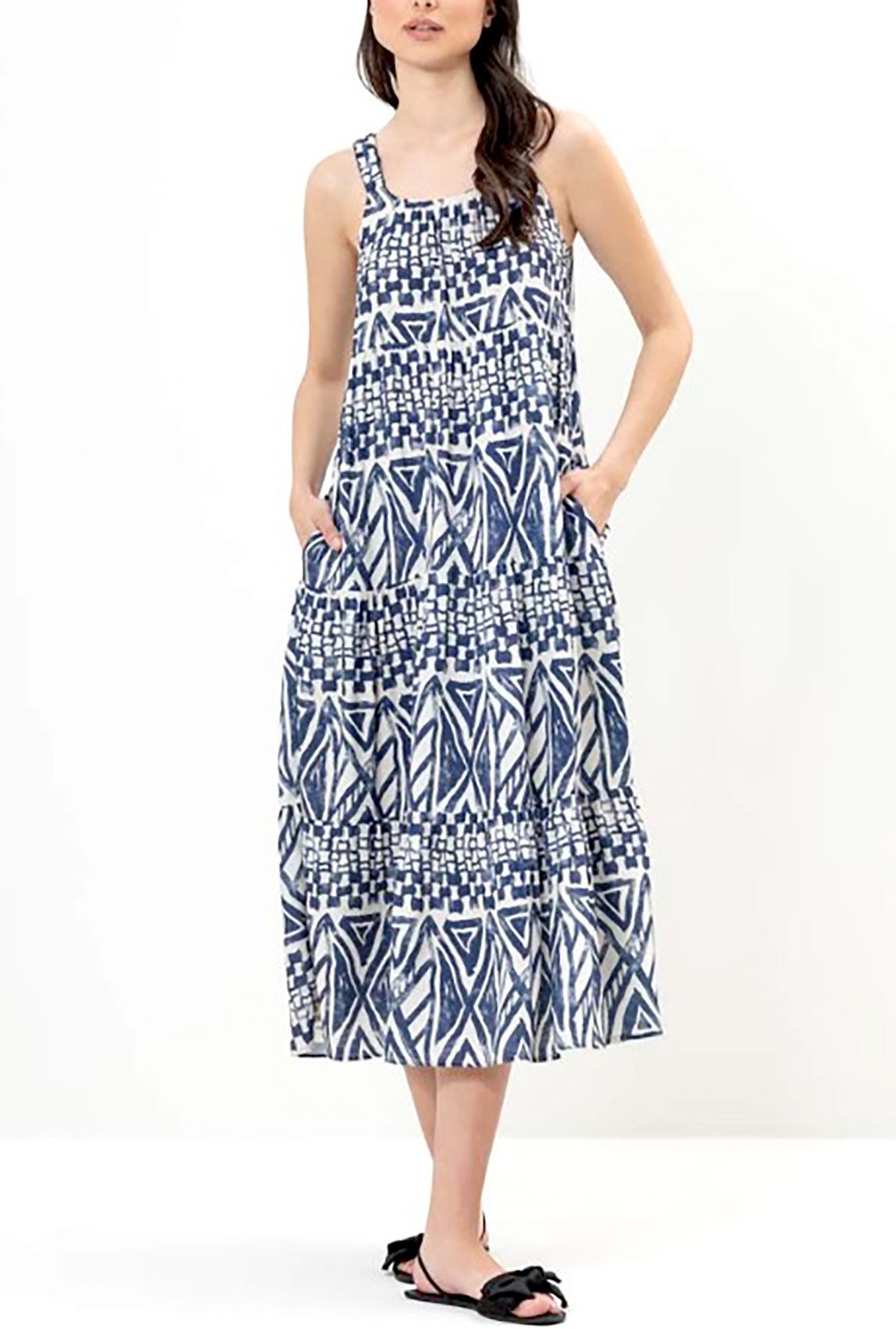 Herrlicher Spaghettikleid Lela Kleid aus Viskose günstig online kaufen