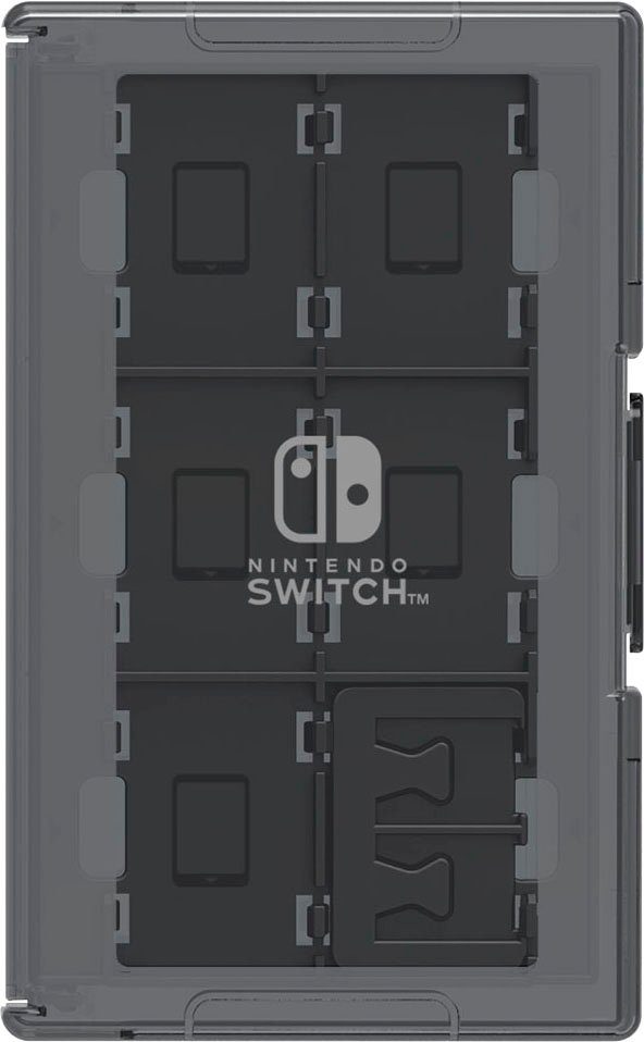 Spielekonsolen-Zubehörset Nintendo Switch Card Case (24) - schwarz