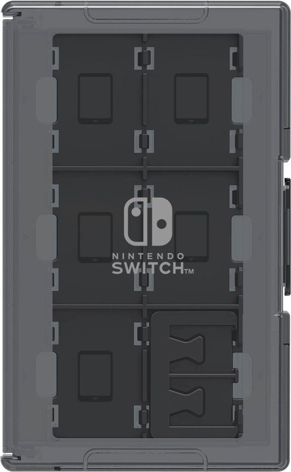 Hori Spielekonsolen-Zubehörset Nintendo Switch Card Case (24) - schwarz | Spielekonsolen