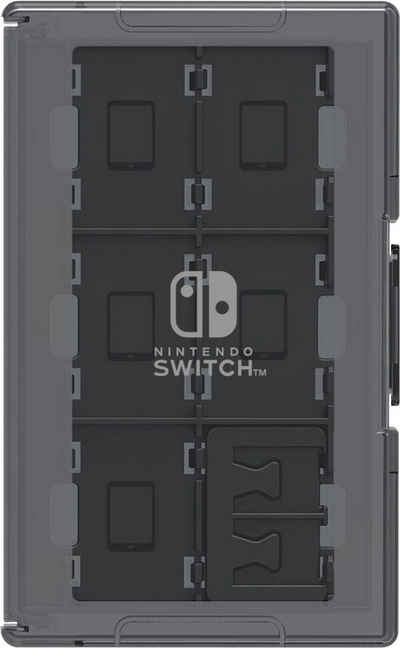 Hori Spielekonsolen-Zubehörset Nintendo Switch Card Case (24) - schwarz