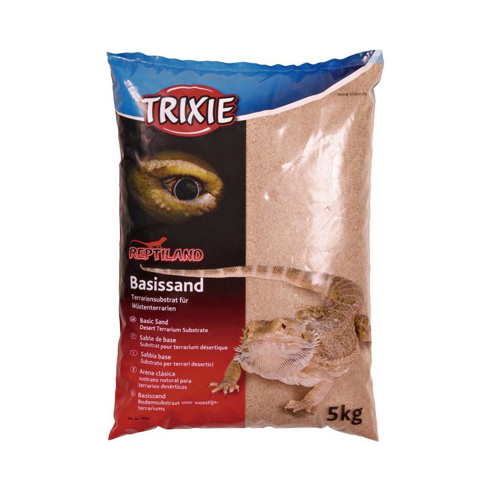 Terrariensand Basissand für Wüstenterrarien 5 kg gelb