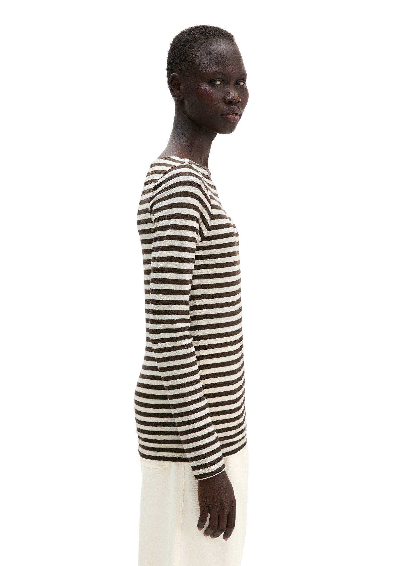 Marc O'Polo Langarmshirt aus Organic-Cotton-Slub-Jersey