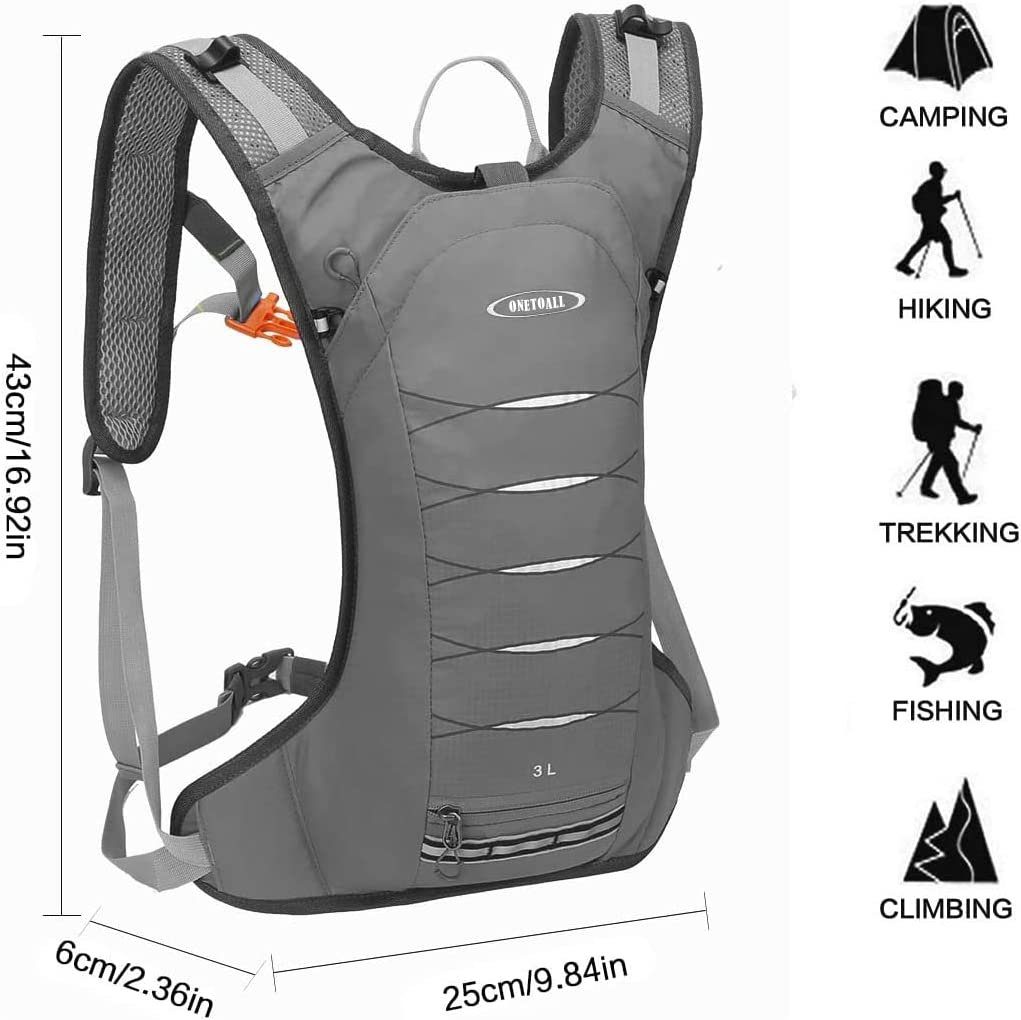 RAIKOU Fahrradrucksack 3L Laufrucksack ultraleicht für günstig online kaufen