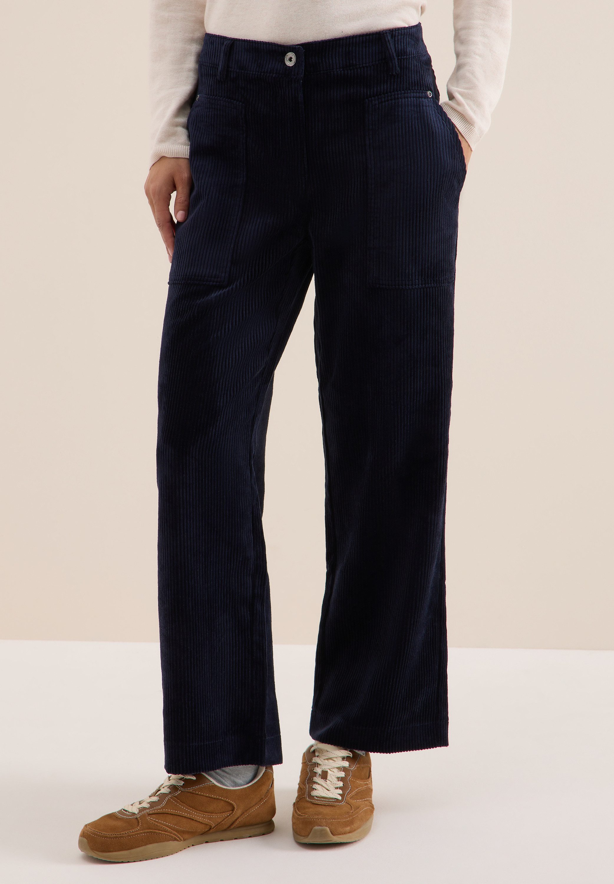CECIL Cordhose in Cord-Optik