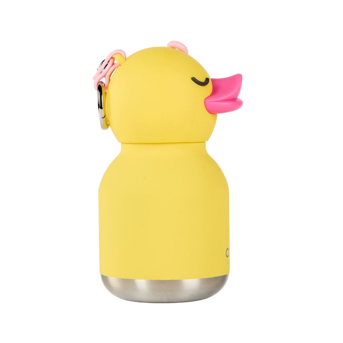 ASOBU Trinkflasche Isolierte Trinkflasche Mini Bestie 200 ml Strohhalm Schlüsselring – Bild 2 von 4