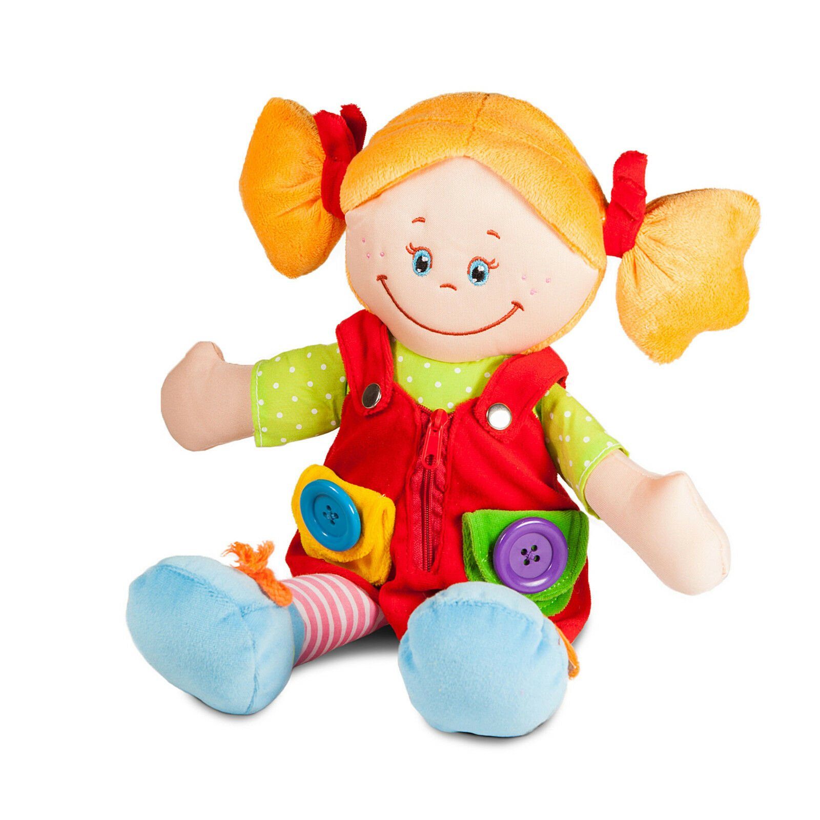 Small Foot Stoffpuppe Weiche Stoffpuppe Mädchen 36 cm Puppe (1-tlg), weiche günstig online kaufen
