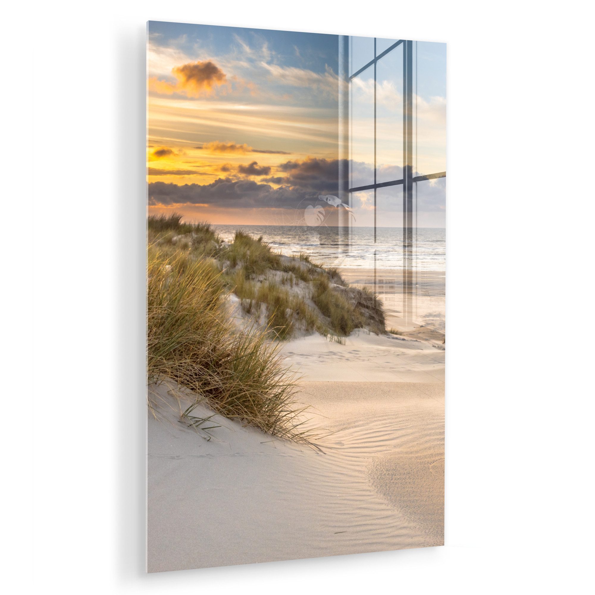 MuchoWow Acrylglasbild Strand - Düne - günstig online kaufen