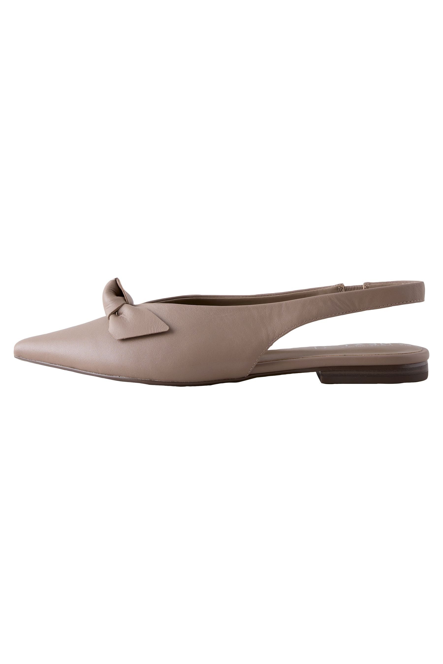 Next Forever Comfort® flache Slingbacks aus Leder Slingsandale (1-tlg) günstig online kaufen