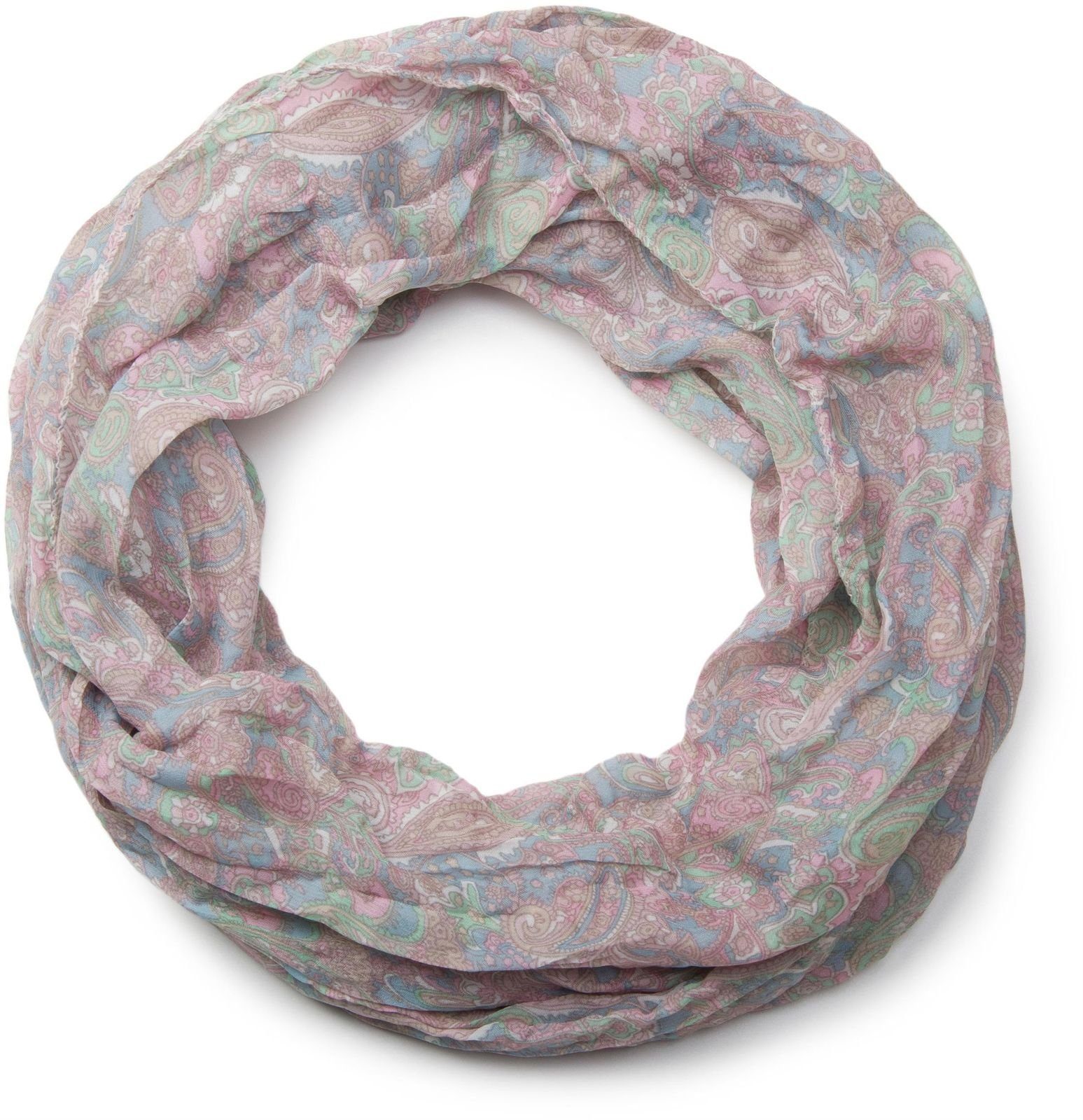 Loop Seidiger Loop mit Paisley Muster