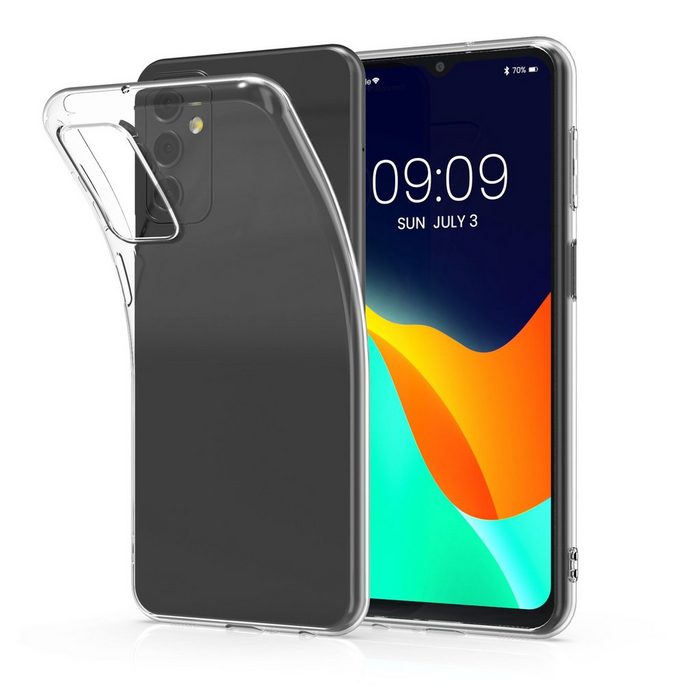 kwmobile Handyhülle Hülle für Samsung Galaxy M23 5G Silikon Handyhülle transparent - Handy Case gummiert