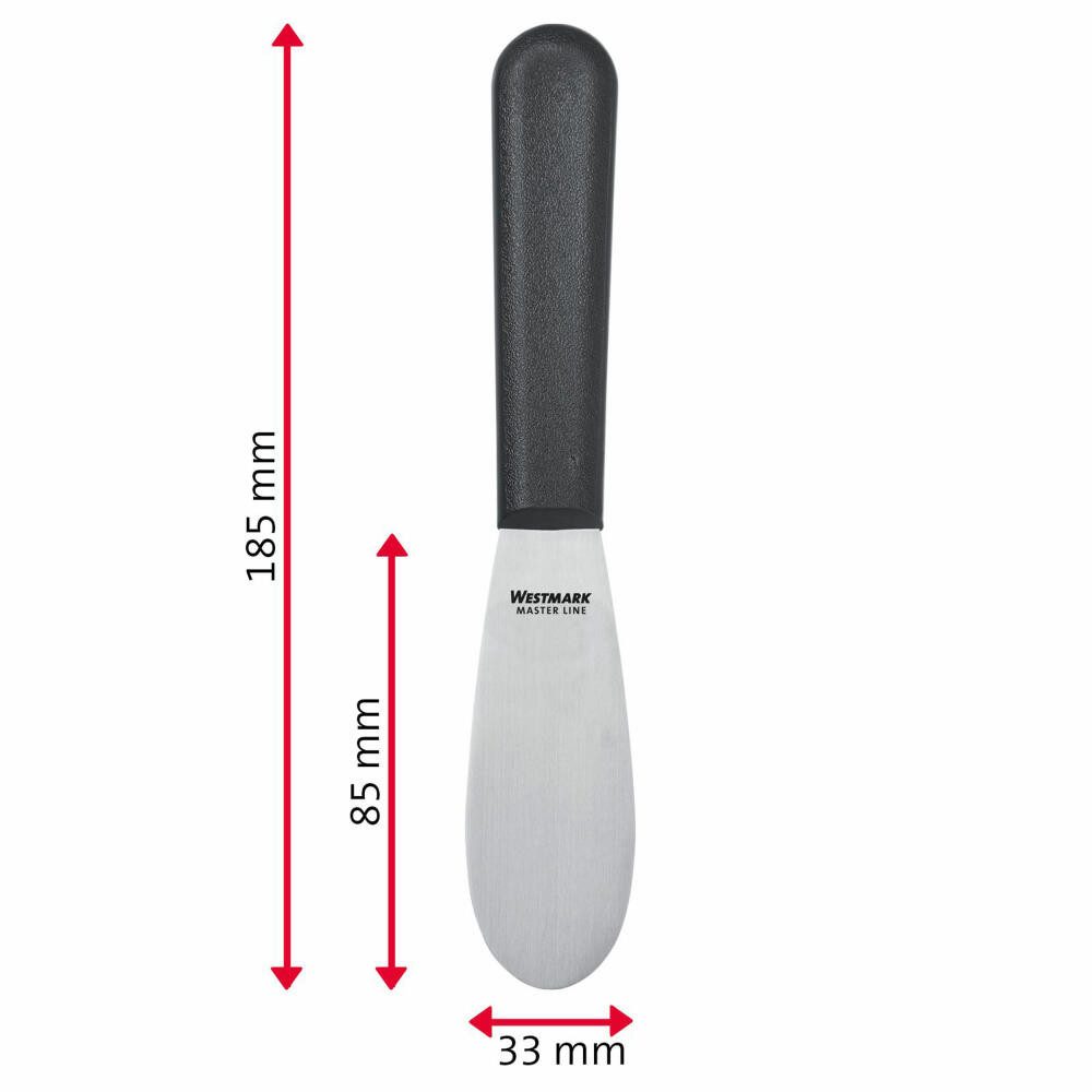 WESTMARK Buttermesser Klingenmaß: 3,3 x 8,5 cm, Länge: 18,5 cm, Rostfreier Edelstahl, Profi