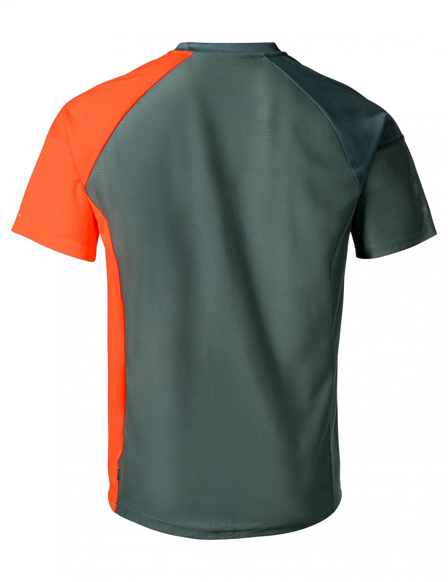 Vi Herren Vaude Mens Kurzarm-Shirt T-shirt T-Shirt Orange VAUDE Moab Neon
