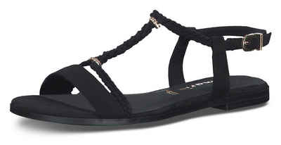 Tamaris Sandale, Sommerschuh, Sandalette, Riemchensandale, mit elegantem Riemen