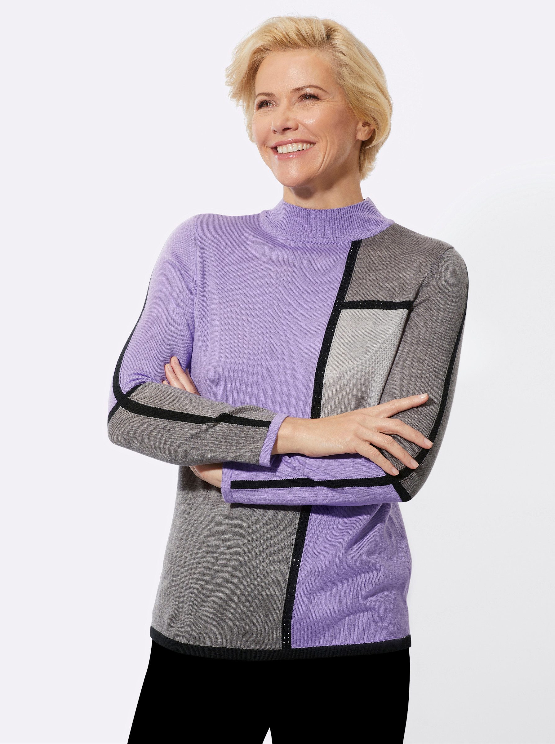 Classic Strickpullover "Pullover" günstig online kaufen