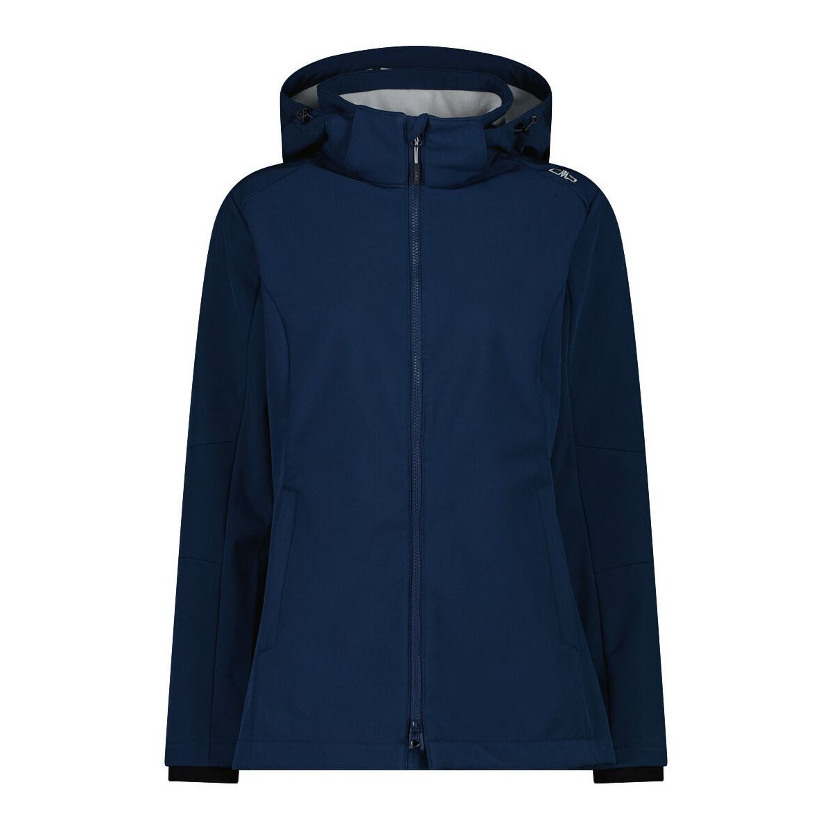 CMP Softshelljacke Woman Jacket DET. Hood Funktionelle Damenjacke mit abnehmbarer Kapuze, wasserdicht und – Bild 2 von 4