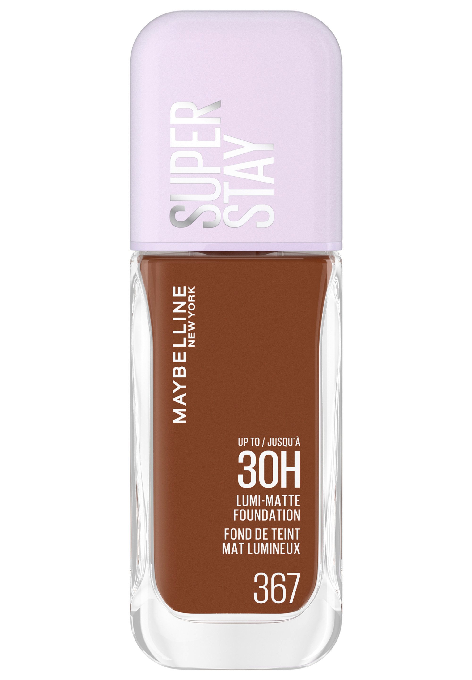 MAYBELLINE NEW YORK Foundation SUPER STAY LUMI MATTE FOUNDATION, mittlere bis hohe Deckkraft, ultra-frisches mattes Finish