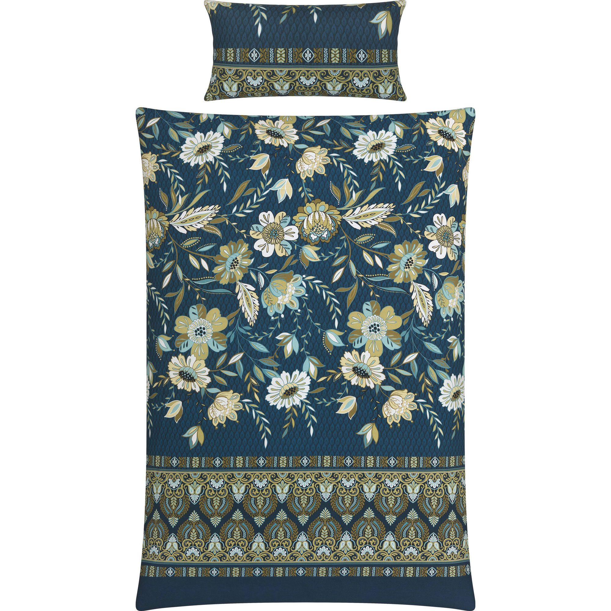 REDBEST Bettwäsche Bettwäsche, Mako-Satin, Satin Blumen günstig online kaufen