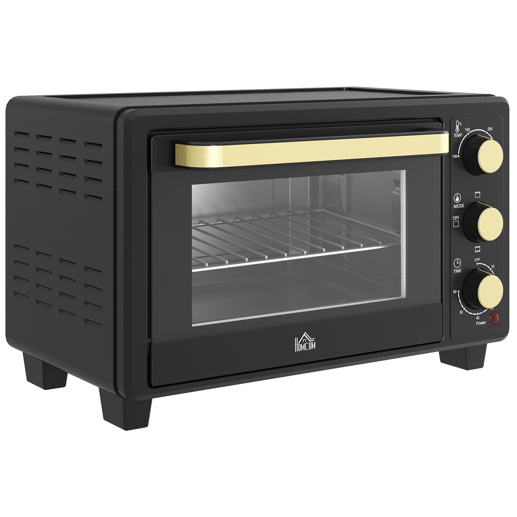 FELIXLEO Minibackofen Putzwagen 25L mit Wringer, Haken, 4 Rollen, Blau