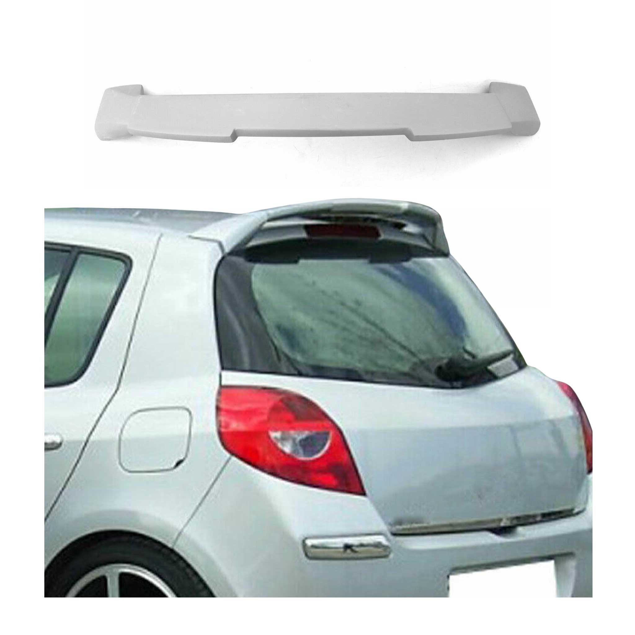 OMAC Heckstoßstange Heckspoiler Dachspoiler für Renault Clio 2006-2012 ABS 1tlg, 1-St.