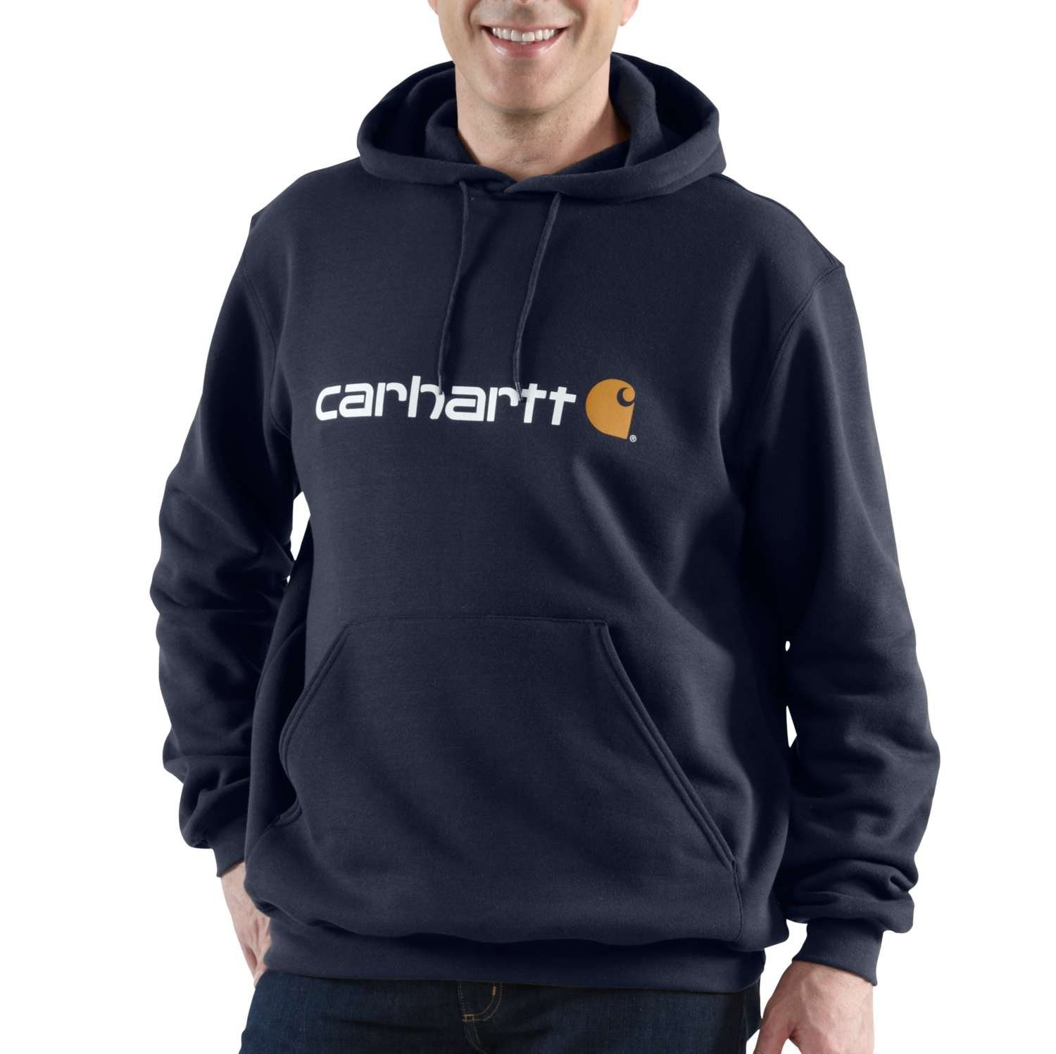 Carhartt Hoodie Loose Fit mit Logo-Aufdruck günstig online kaufen
